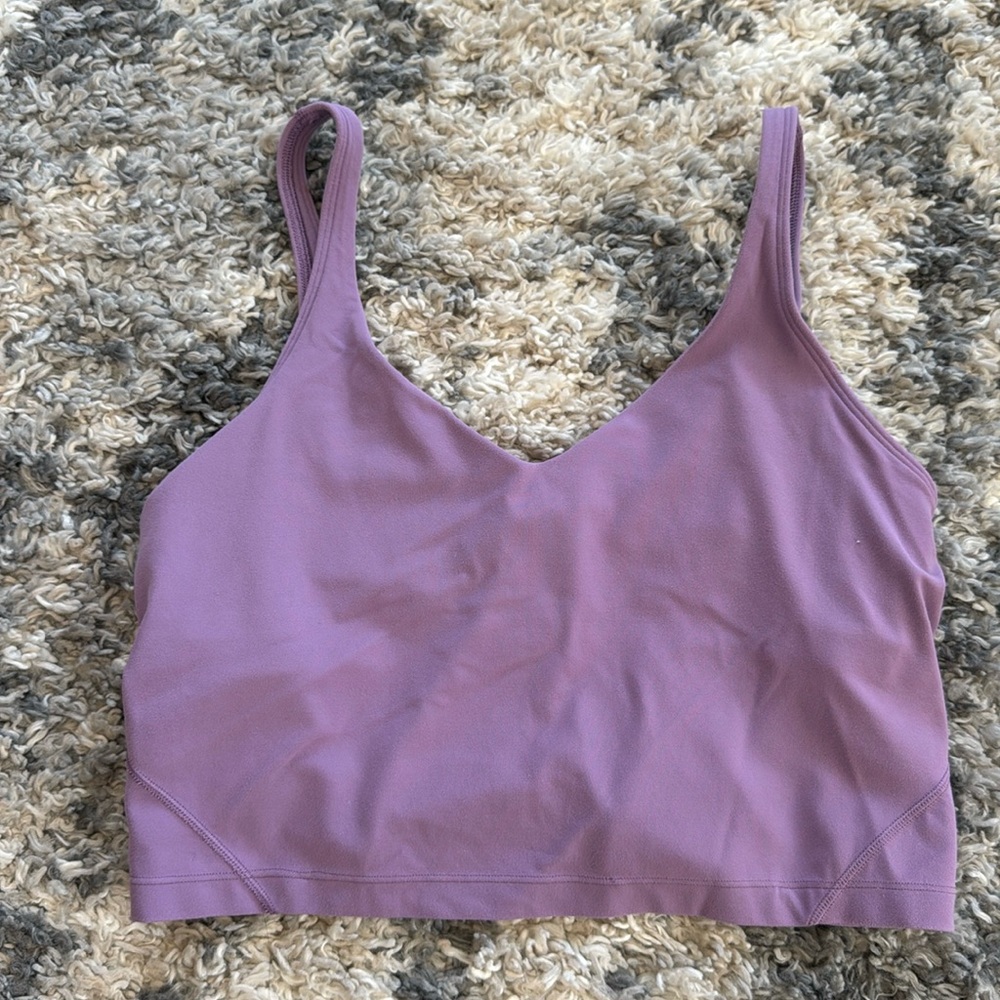 Lululemon cropped Tank - size 12